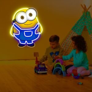 Minions UV Neon Sign