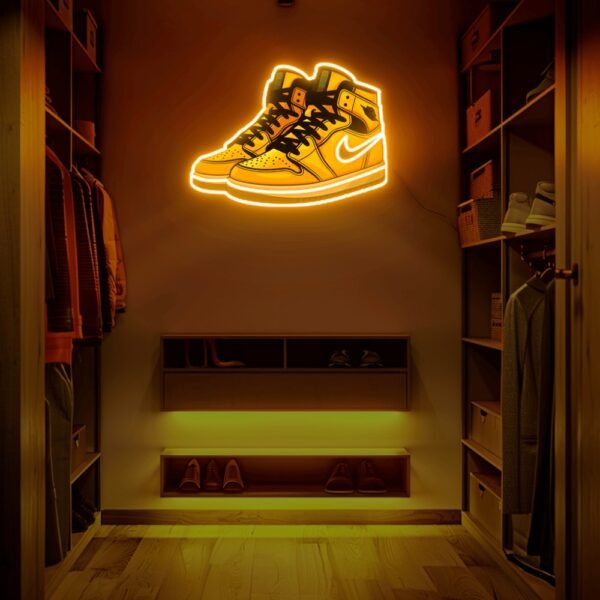 Nike Shoe UV Neon Sign