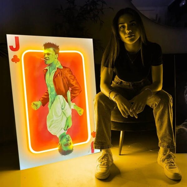Figh Club UV Neon Sign - Image 2