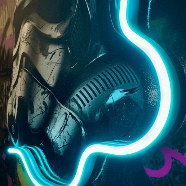 Monna Gioconda Urban UV Neon Sign - Image 2