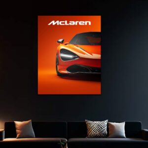 McLAREN Neon UV Poster