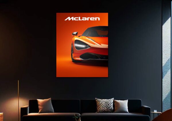 McLAREN Neon UV Poster