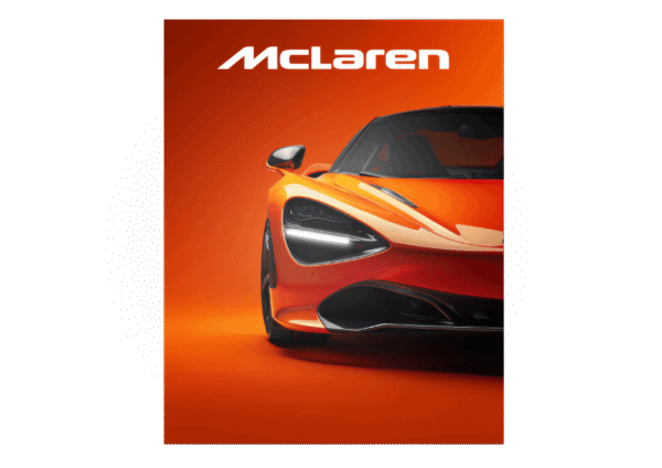McLAREN Neon UV Poster