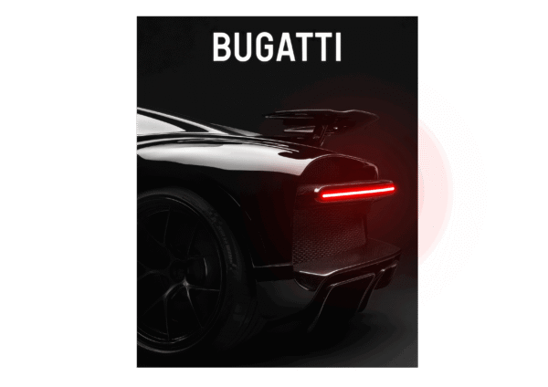 BUGATTI – UV Neon Poster