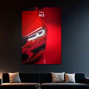 BMW M5 – UV Neon Poster
