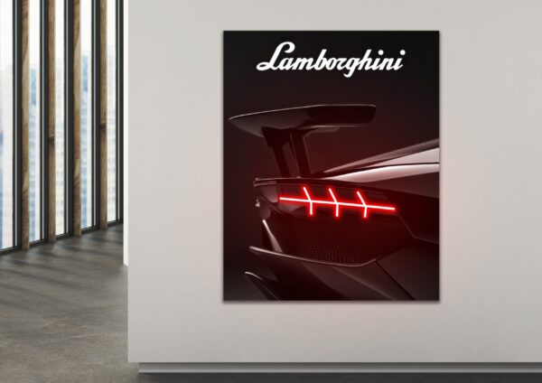 LAMBORGHINI – UV Neon Poster