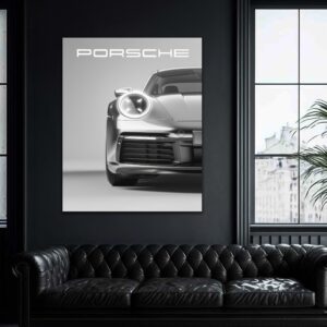 PORSCHE – UV Neon Poster