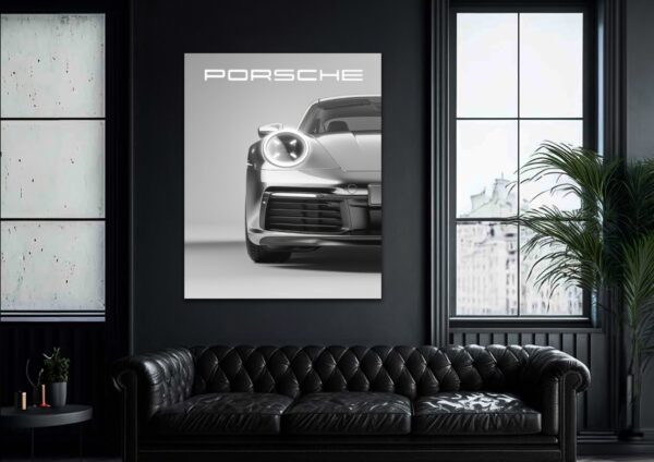 PORSCHE – UV Neon Poster