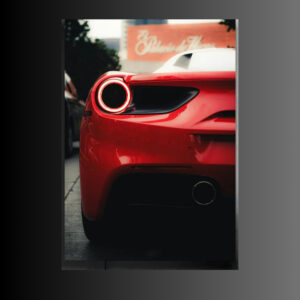 Ferrari 488 NEON Poster