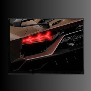Lamborghini Aventador NEON Poster