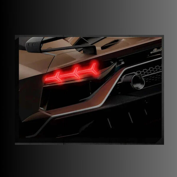 Lamborghini Aventador NEON Poster