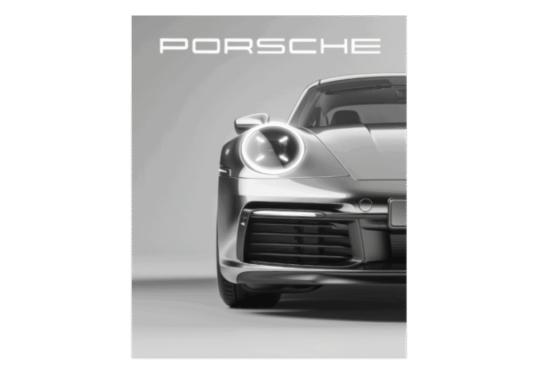 PORSCHE – UV Neon Poster